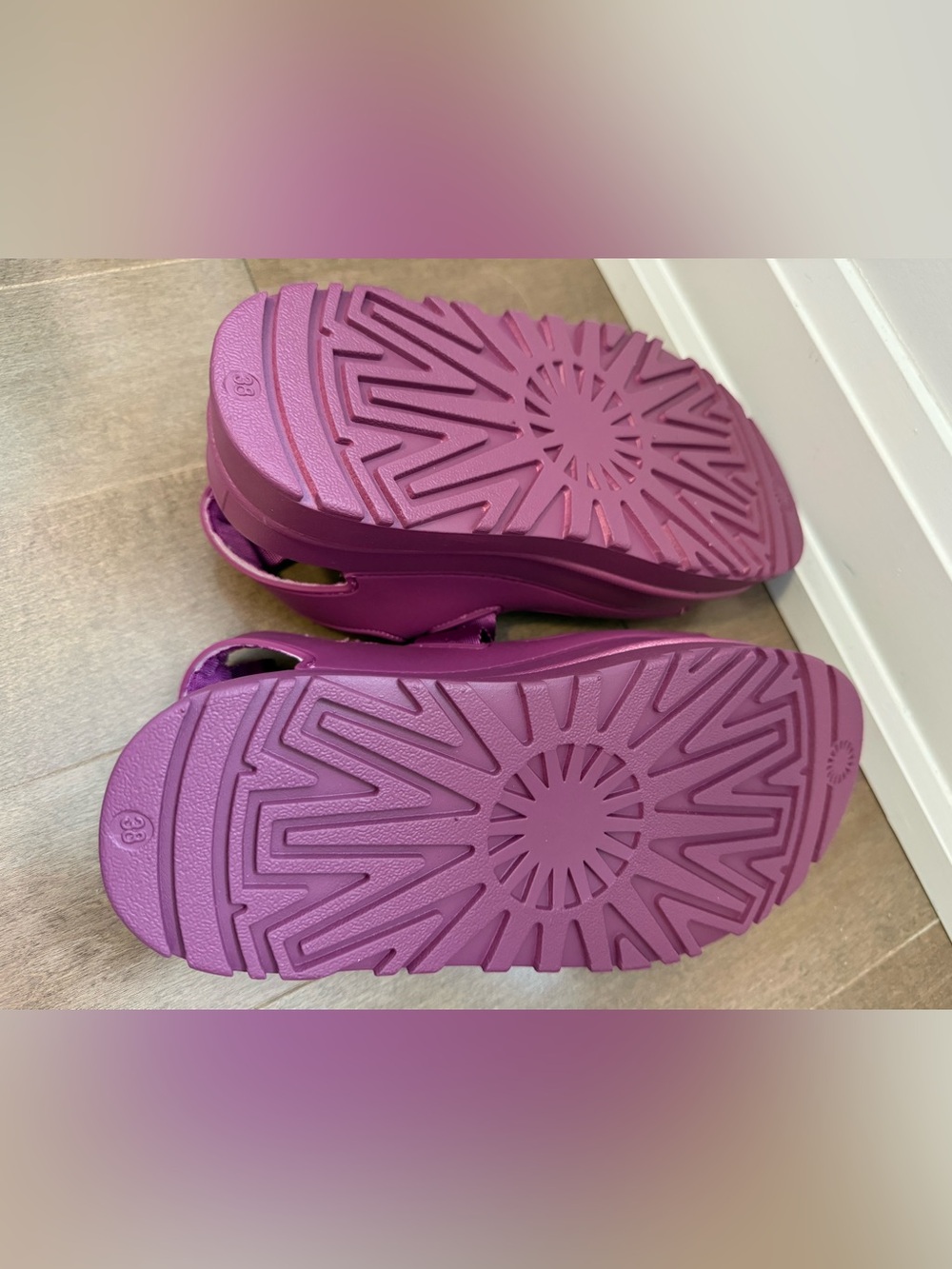 Dream Pairs Chunky Platform Adjustable Hook and Loop Summer Sandals size 7 - Picture 3 of 6